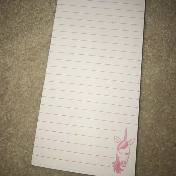 unicorn notepad - Picture 2 of 2
